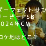 パーフェクトサントリービールPSBの2024年のCMに出ている山本耕史の画像