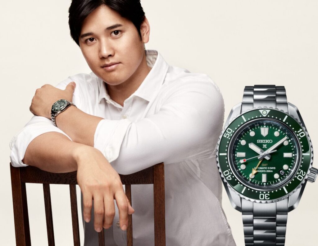 大谷翔平選手の腕時計の画像
